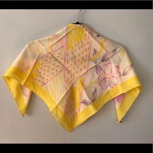 Bill Blass Vintage Silk Scarf
